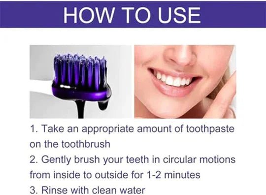 EELHOE PURPLE WHITENING TOOTHPASTE - Libras Shop - Zayna - PWT - N - GF - ZAM - 
