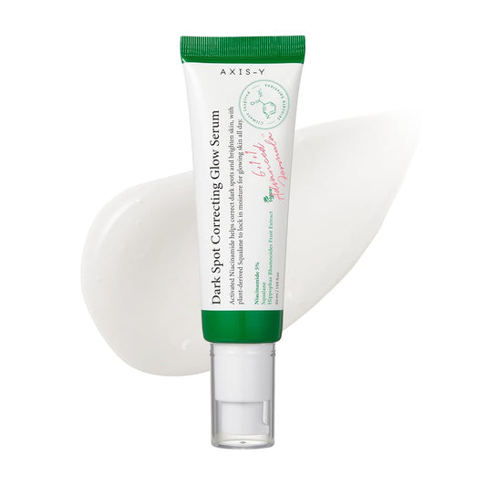 AXIS-Y Dark Spot Correcting Glow Serum - 5% Niacinamide Dark Spot Remover For Face - Vegan Korean Skin Care Niacinamide Serum